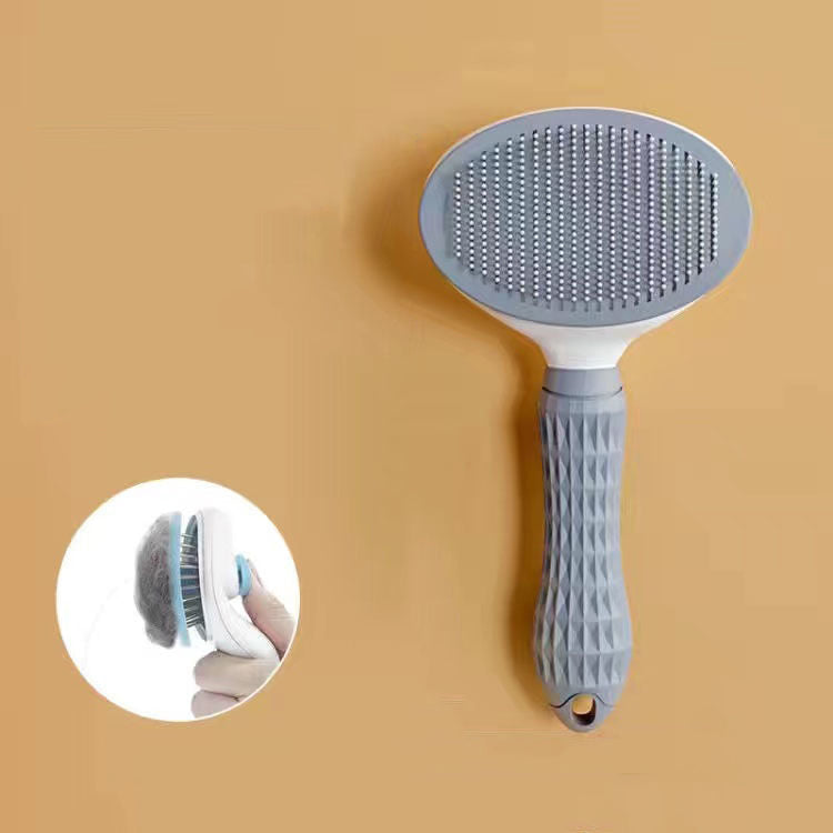 Self-Cleaning Pet Grooming Brush - Kitticus