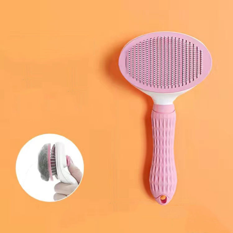 Self-Cleaning Pet Grooming Brush - Kitticus