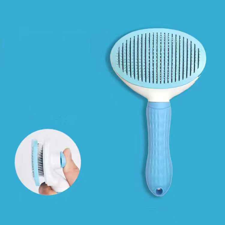 Self-Cleaning Pet Grooming Brush - Kitticus
