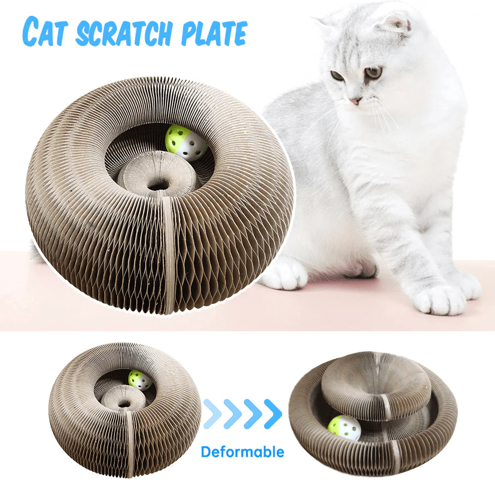 Paper Magic Organ Cat Scratching Board Cat Toy - Kitticus