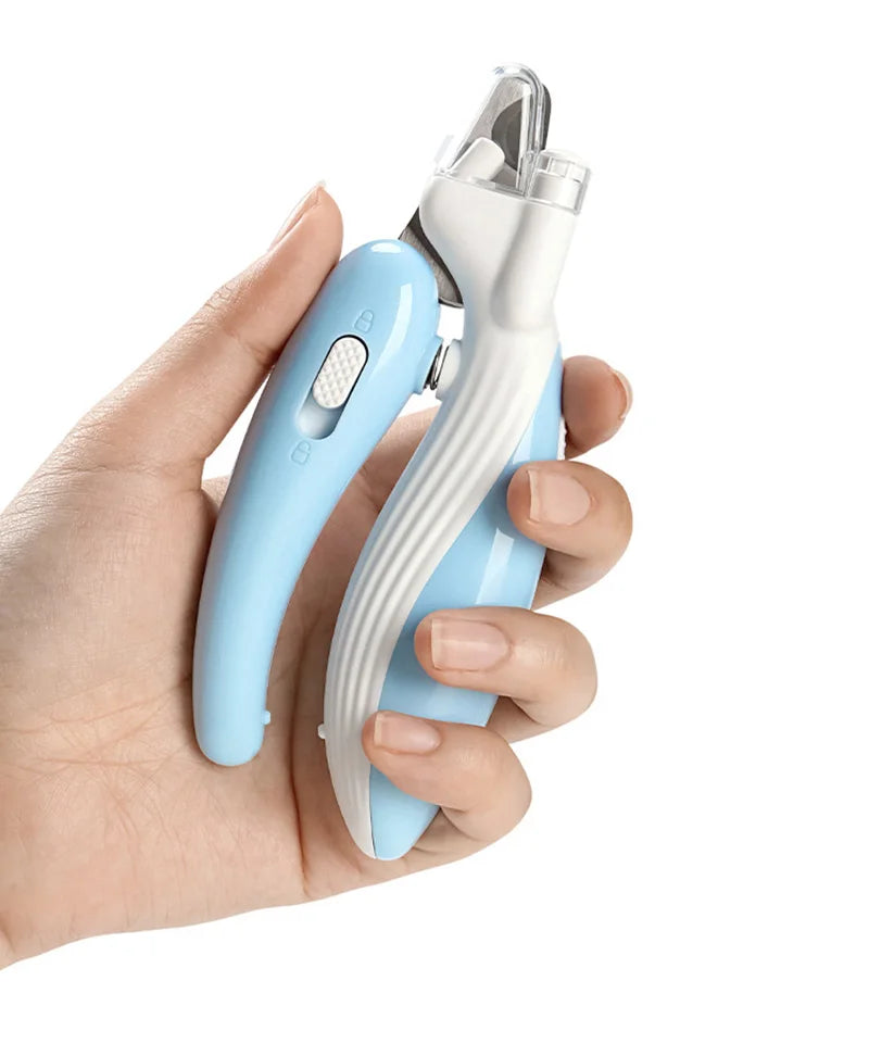 Professional Pet Nail Clippers with Led Light Pet Claw Grooming Scissors for Dogs Cats Small Animals Paw Nail Trimmer Pet Supply - Kitticus