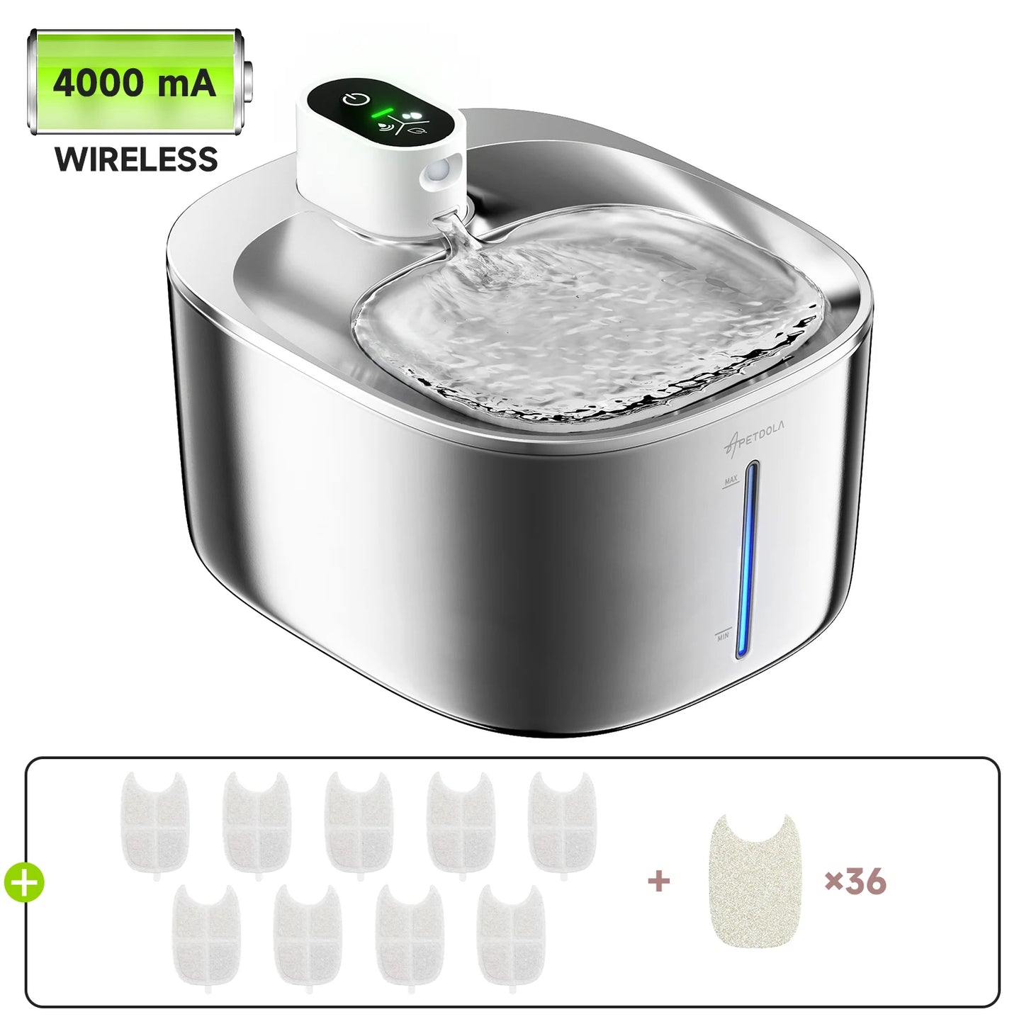 The Kittticus Wireless Fountain - Kitticus