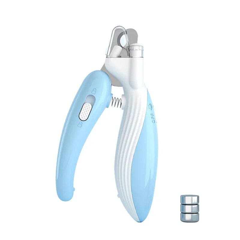 Professional Pet Nail Clippers with Led Light Pet Claw Grooming Scissors for Dogs Cats Small Animals Paw Nail Trimmer Pet Supply - Kitticus