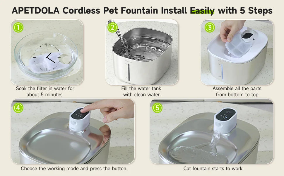 The Kittticus Wireless Fountain - Kitticus