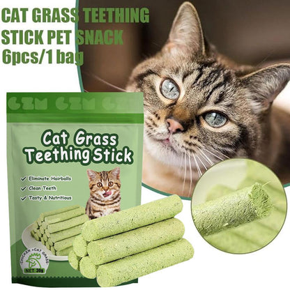 Cat Grass Teething Stick