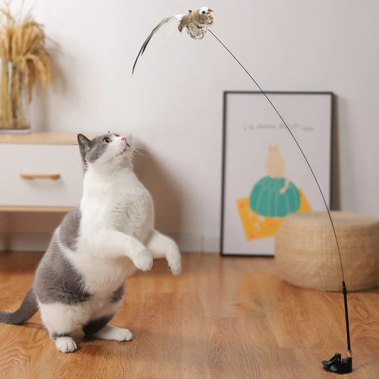 Engage & Energize: Realistic Bird Toys for Cats