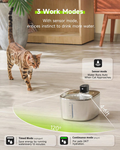 The Kittticus Wireless Fountain - Kitticus