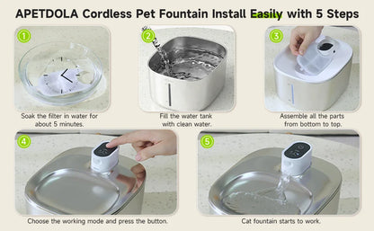 The Kittticus Wireless Fountain - Kitticus