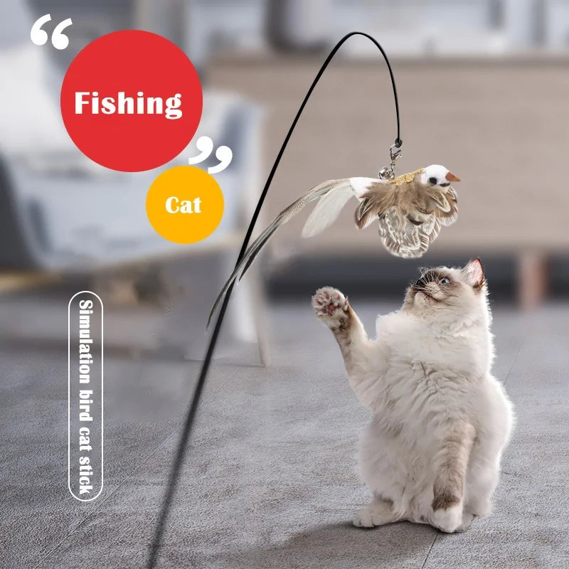 Engage & Energize: Realistic Bird Toys for Cats