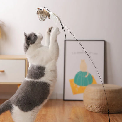 Engage & Energize: Realistic Bird Toys for Cats